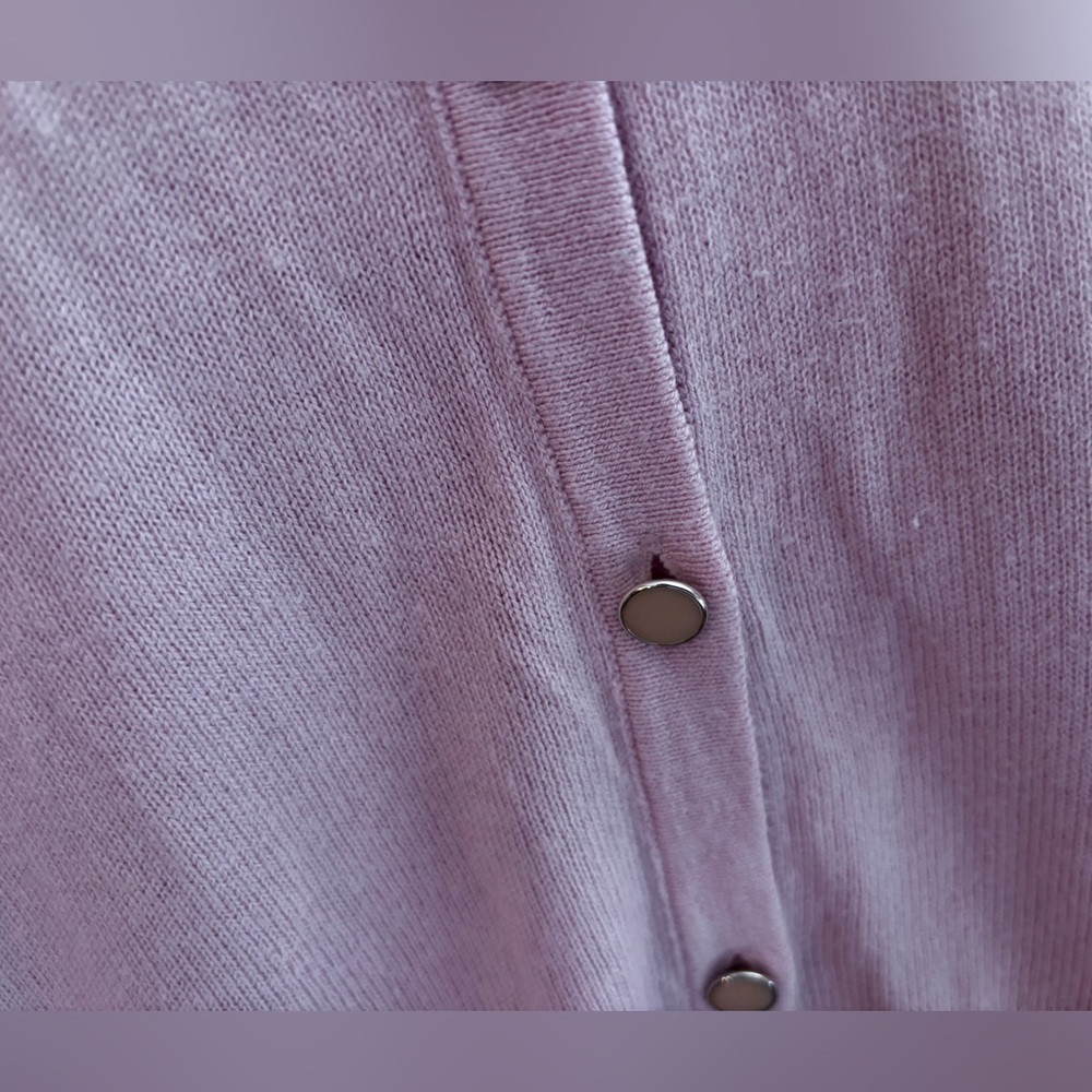 New York and Company Cardigan pink No flaws Size: Medium - Picture 3 of 4